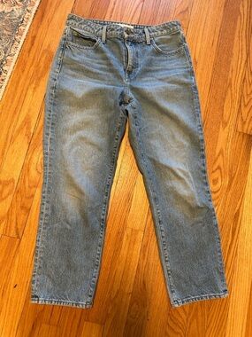 Velvet by Graham & Spencer Light Blue Straight Leg Jeans Victoria style